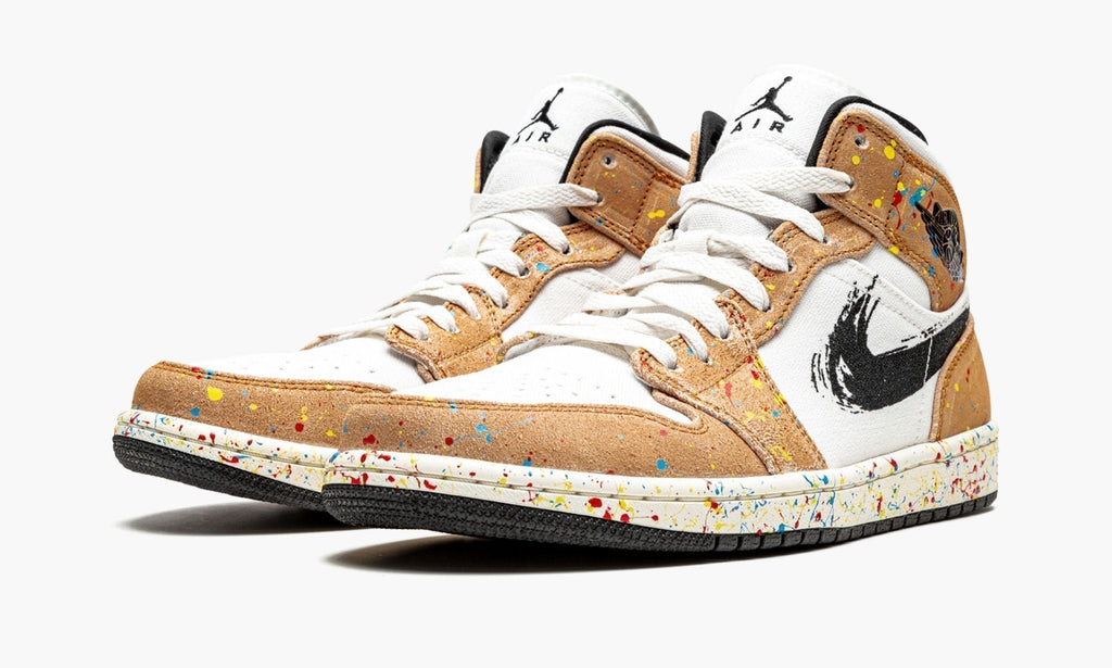 Air Jordan 1 Mid SE “Brushstroke” — view 3