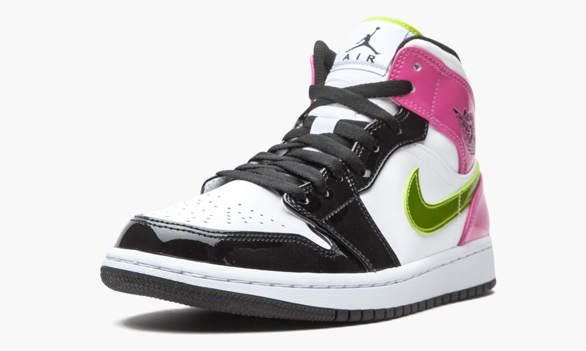 Air Jordan 1 Mid SE “Cyber / Active Fuchsia” — view 5