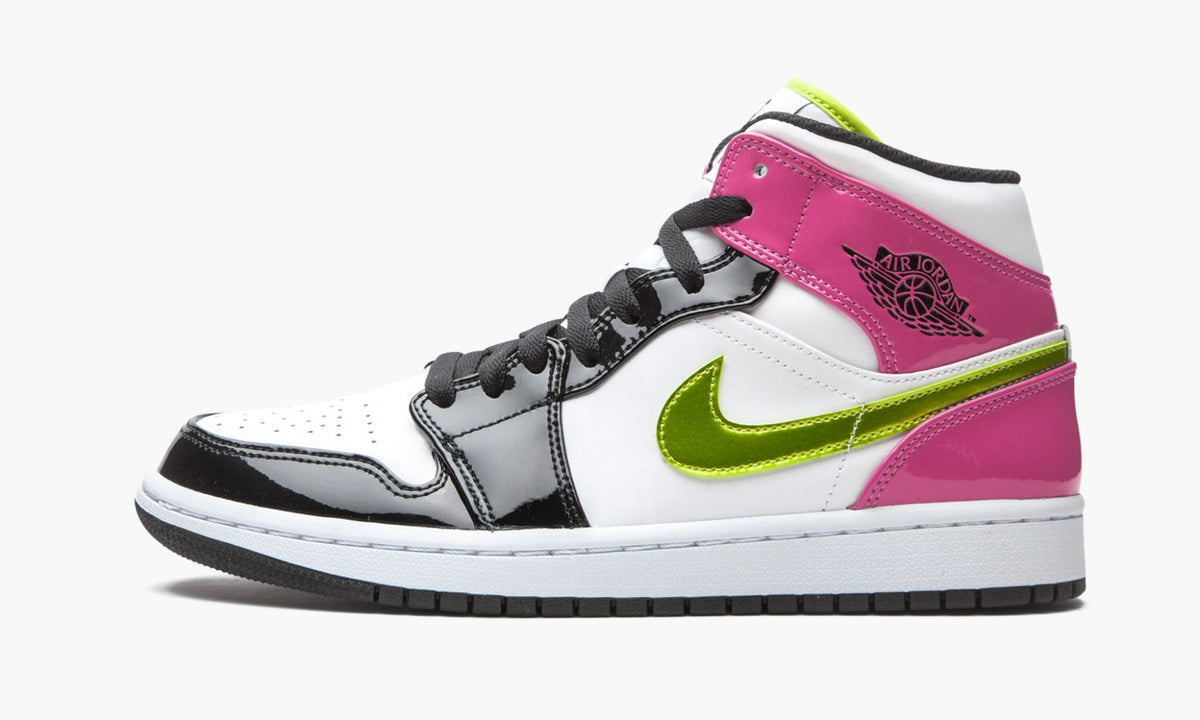 Air Jordan 1 Mid SE “Cyber / Active Fuchsia” — view 2
