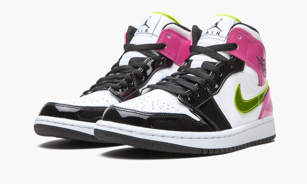 Air Jordan 1 Mid SE “Cyber / Active Fuchsia” — view 3