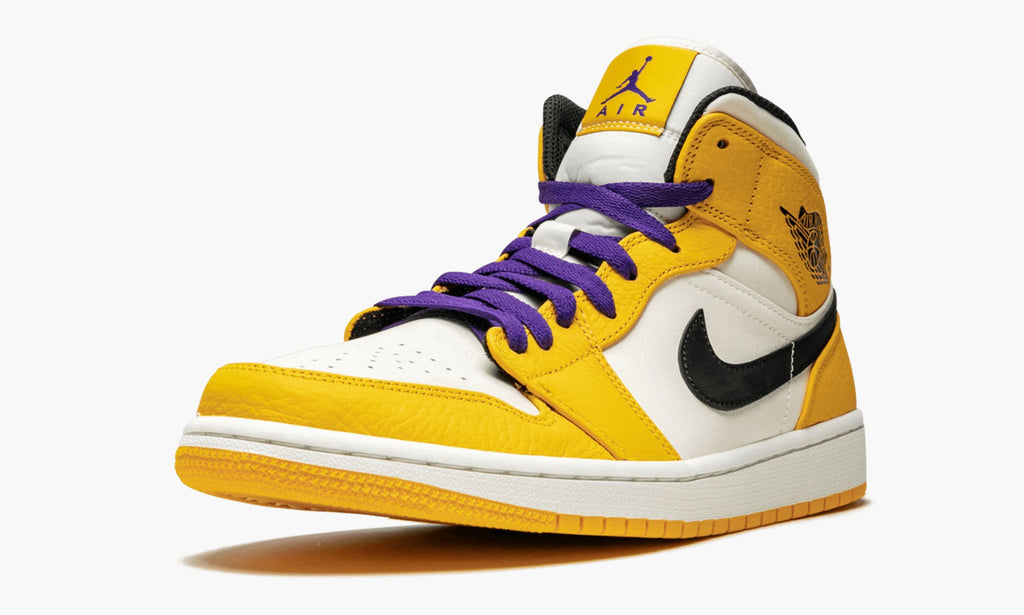 Air Jordan 1 Mid SE “Lakers” — view 5