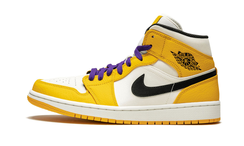Air Jordan 1 Mid SE “Lakers” — view 1
