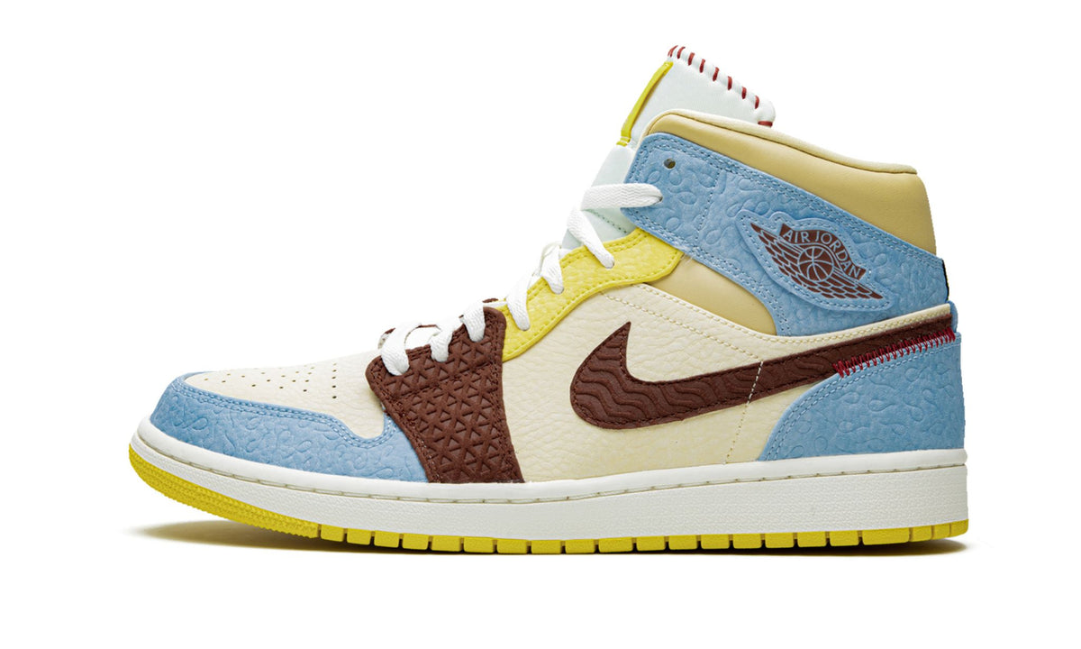 Air Jordan 1 Mid SE “Maison Chateau Rouge Fearless” — view 1