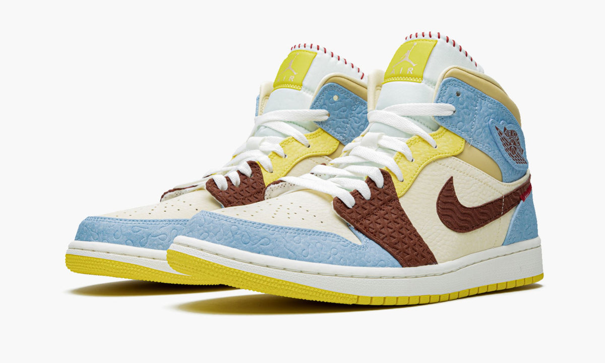 Air Jordan 1 Mid SE “Maison Chateau Rouge Fearless” — view 3