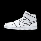 Air Jordan 1 Mid SE Iridescent Trim — view 1
