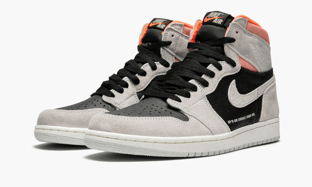 Air Jordan 1 Retro High OG “Neutral Grey/Hyper Crimson” — view 3