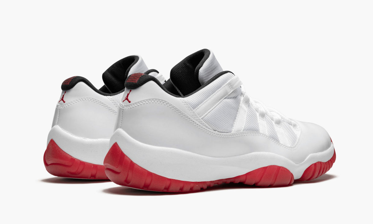 Air Jordan 11 Retro Low “White/Varsity Red” — view 4