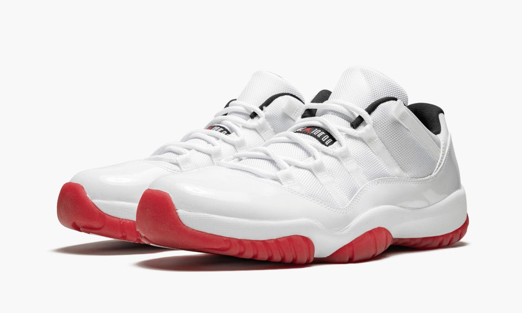 Air Jordan 11 Retro Low “White/Varsity Red” — view 3