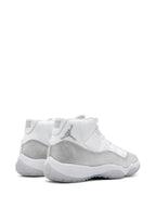 Air Jordan 11 Retro White Metallic Silver Womens — view 4