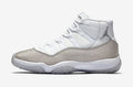 Air Jordan 11 Retro White Metallic Silver Womens — view 1