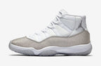 Air Jordan 11 Retro White Metallic Silver Womens — view 1