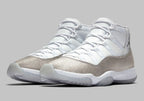 Air Jordan 11 Retro White Metallic Silver Womens — view 2