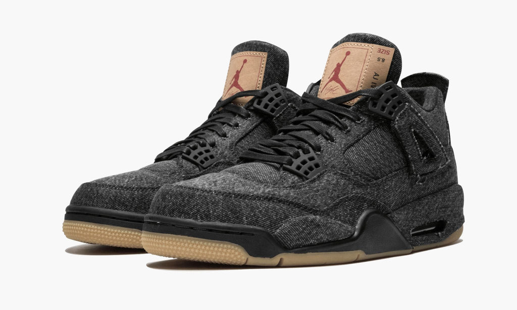 Air Jordan 4 Retro Levis NRG “Black Levis” — view 3