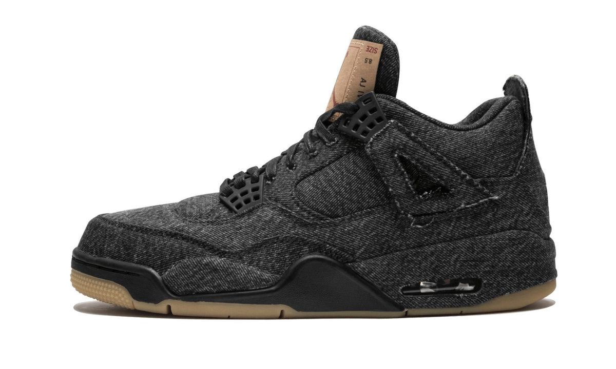 Air Jordan 4 Retro Levis NRG “Black Levis” — view 1