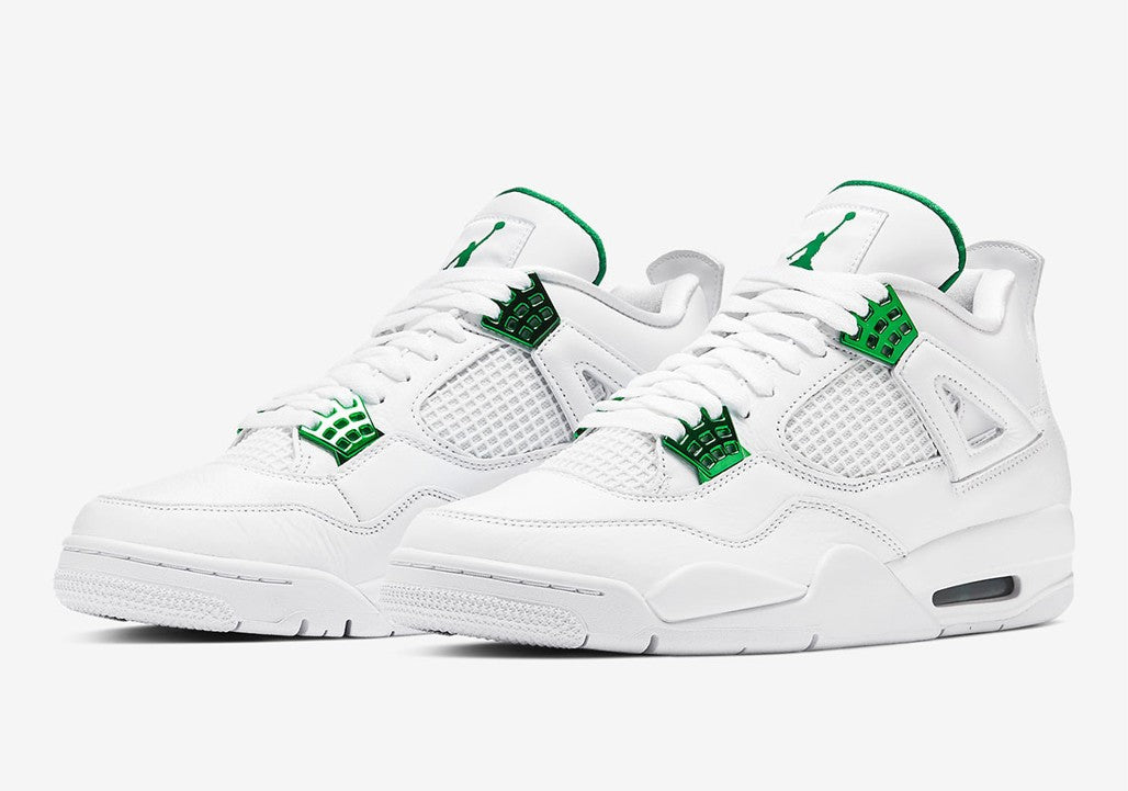 Air Jordan 4 Retro Metallic Green — view 1