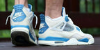 Air Jordan 4 Retro Military Blue 2012 — view 2
