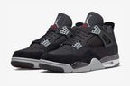 Air Jordan 4 Retro SE Black Canvas — view 1