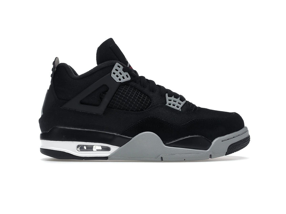 Air Jordan 4 Retro SE Black Canvas — view 2