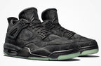 Air Jordan 4 x KAWRS Black — view 2