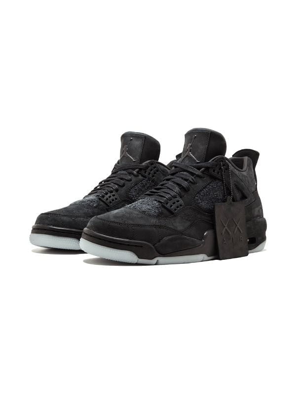 Air Jordan 4 x KAWRS Black — view 4