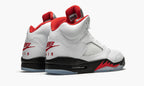 Air Jordan 5 Retro “Fire Red Silver Tongue 2020” — view 4
