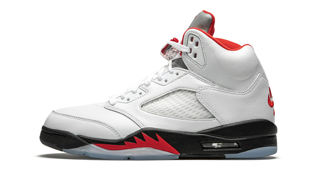 Air Jordan 5 Retro “Fire Red Silver Tongue 2020” — view 1