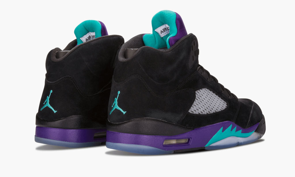 Air Jordan 5 Retro Black Grape — view 4