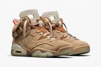 Air Jordan 6 Retro TraviScots British Khaki — view 1