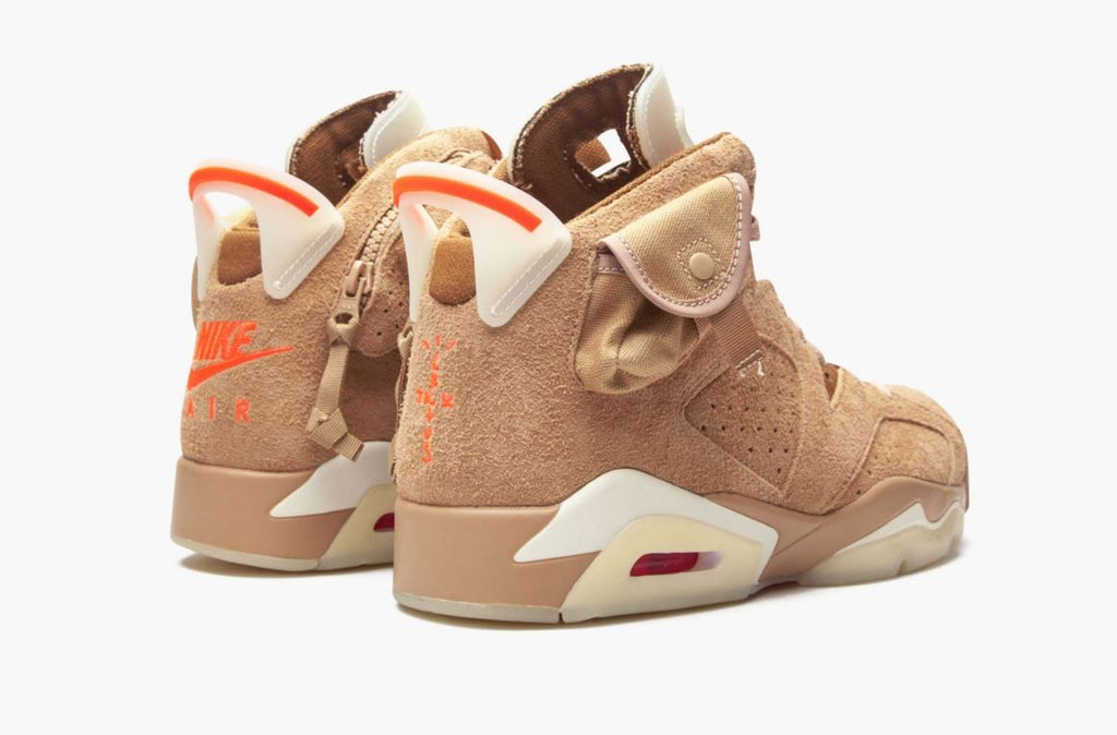 Air Jordan 6 Retro TraviScots British Khaki — view 4