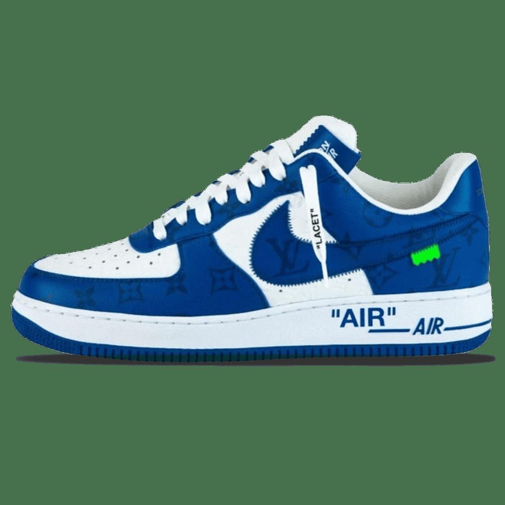 Air Jordan Force 1 Low White Royal — view 4