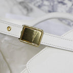 Dior 30 Montaigne Bag Latte Box Calfskin — view 8