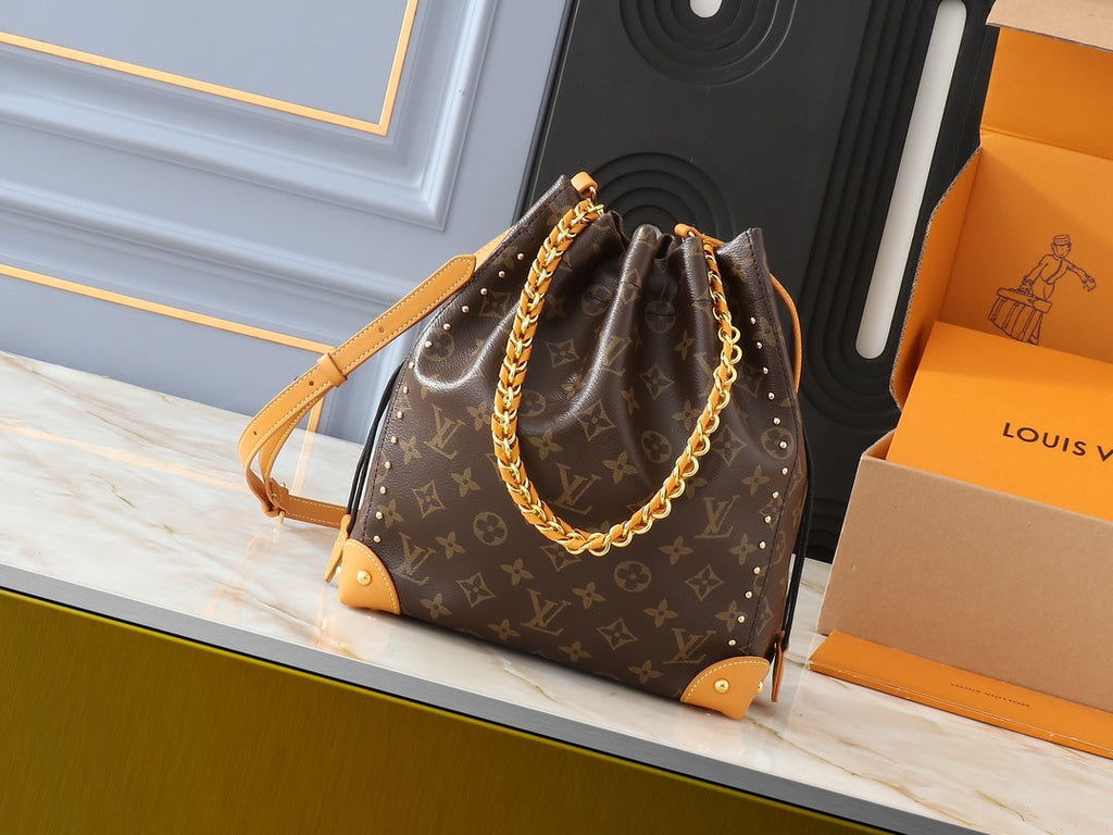 Louis Vuitton LV Classic No ̈¦ Handbag Tote Bag - Brown — view 9