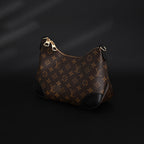 Louis Vuitton Boulogne Monogram Canvas Shoulder Bag – Classic Brown (M45831) — view 4
