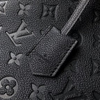 LV Montaigne MM Black Handbag — view 7