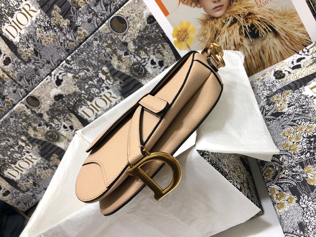 Dior Saddle Small Nude Color Saddle Bag — view 6