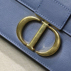 Dior 30 Montaigne Bag - Blue-Gray — view 8