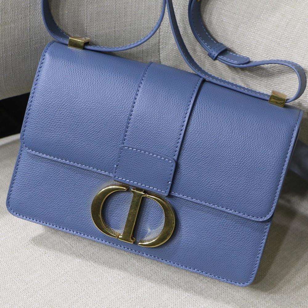 Dior 30 Montaigne Bag - Blue-Gray — view 2