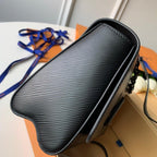 Louis Vuitton Twist MM Black Handbag — view 4