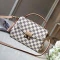 Louis Vuitton Croisette Damier Azur Handbag — view 1