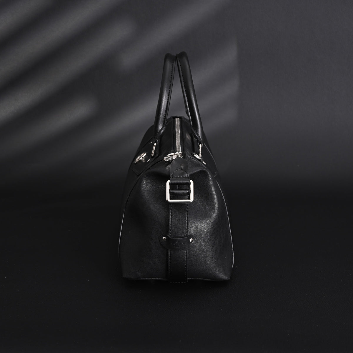 Louis Vuitton Nano Biker Bag in Black Lambskin Leather – Top Handle & Shoulder Carry (M14623) — view 3