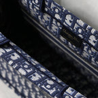 Dior Book Tote Navy Blue — view 7