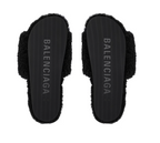 Furry Slide Sandal — view 2