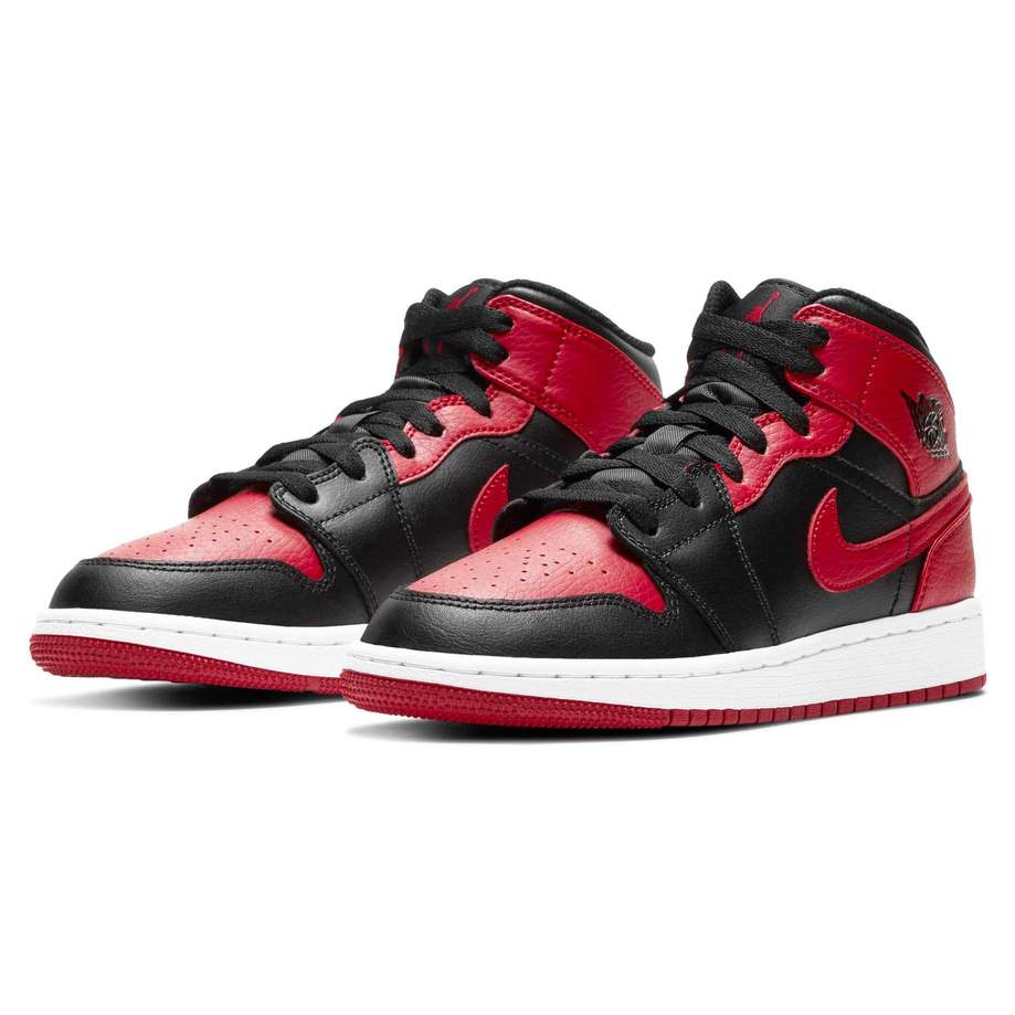 Air Jordan 1 Mid 'Banned Bred' — view 2