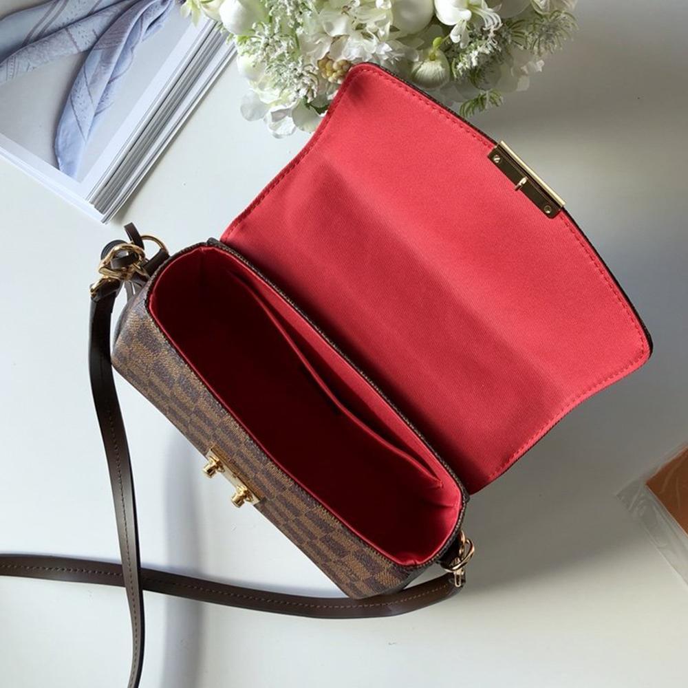 Louis Vuitton Croisette Damier Ebene Handbag — view 7