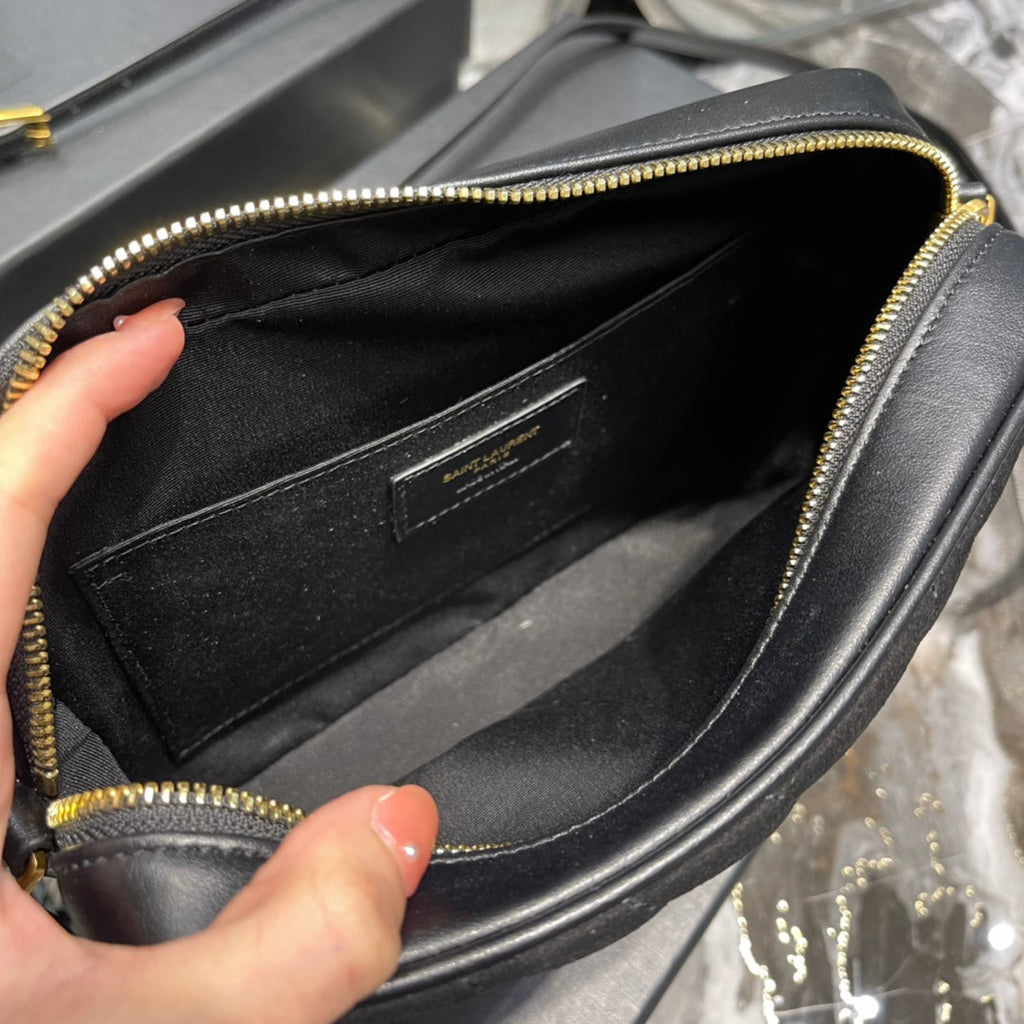 YSL Loulou Camera Bag 23cm 07 - Black — view 4
