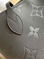 Louis Vuitton Neverfull MM Tote Bag - Black — view 6