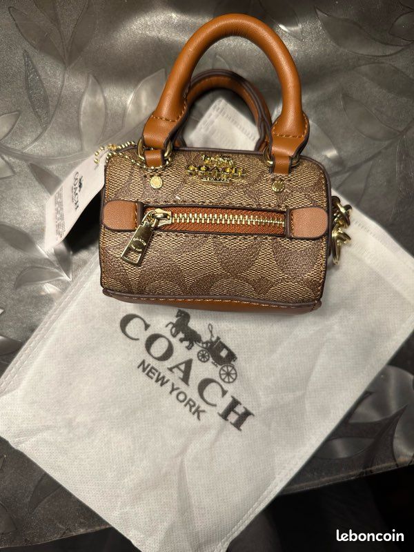 Coach Mini Rowan Charm Bag — view 1