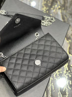 YSL Envelope Bag 21cm 526286 02 - Black — view 5