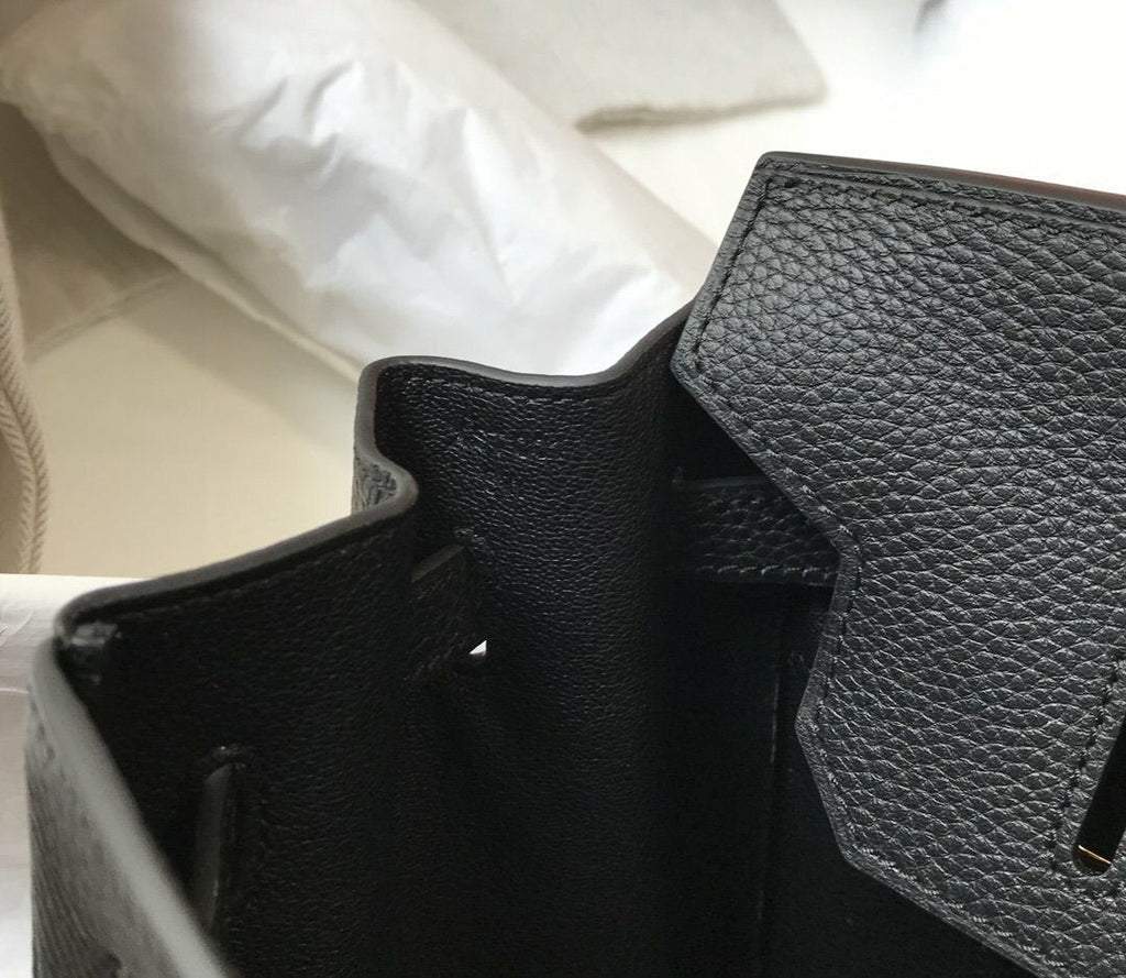 Hermes Handle Bag 30cm Black — view 7