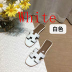 MJHS03 Women's Leather Slippers — view 2